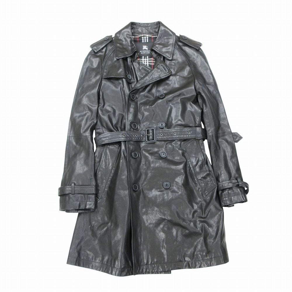 BURBERRY BLACK LABEL バーバリーブラックレーベル 羊革 ラムレザー