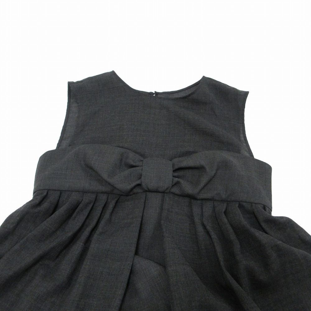 FOXEY フォクシー 27941 ウール ノースリーブ ワンピース ひざ丈