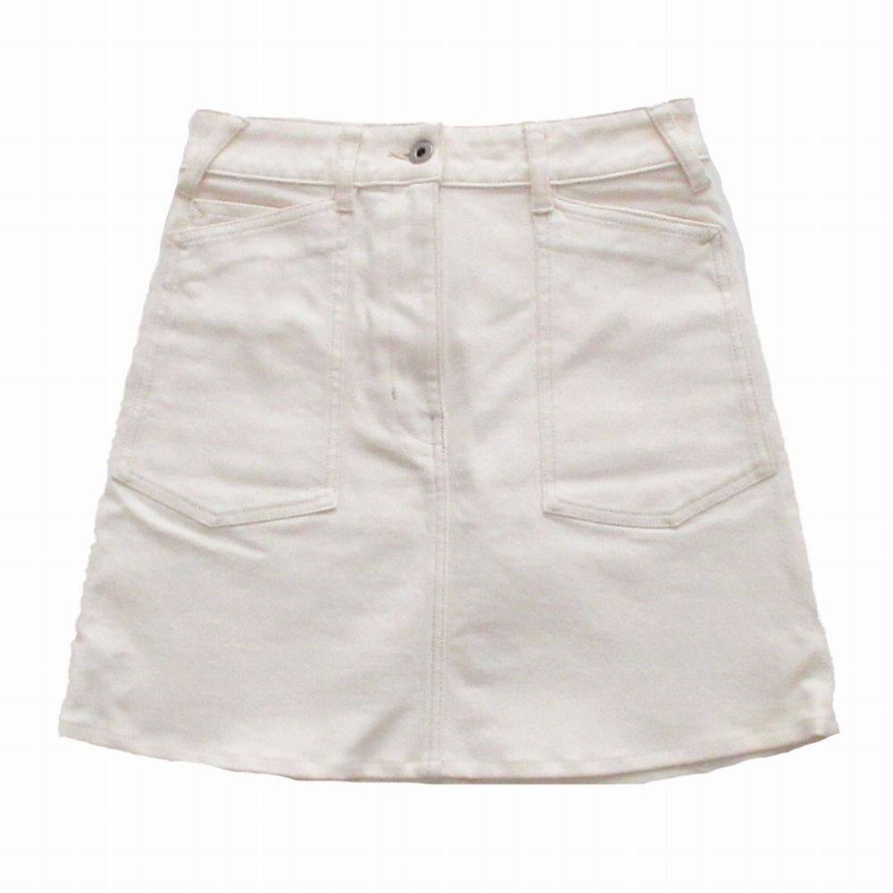 KENZO ケンゾー FD52DJ2696D2 バックロゴ デニムスカートボトムス ひざ