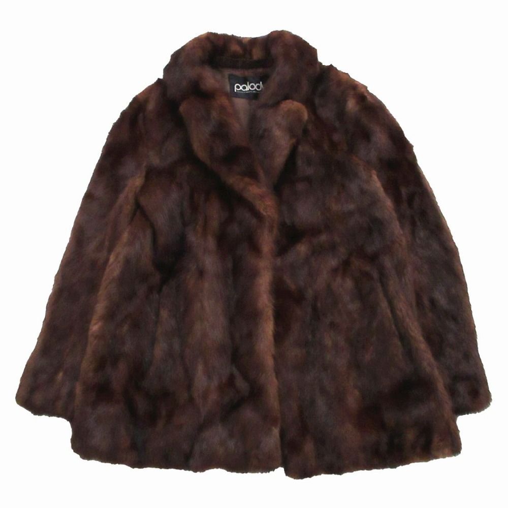 PALODY パロディ ミンクファー 本毛皮 リアルファー ハーフコート