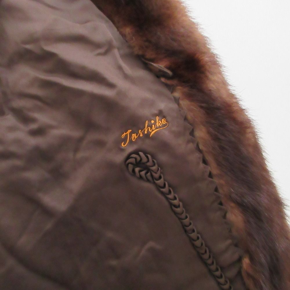 PALODY パロディ ミンクファー 本毛皮 リアルファー ハーフコート