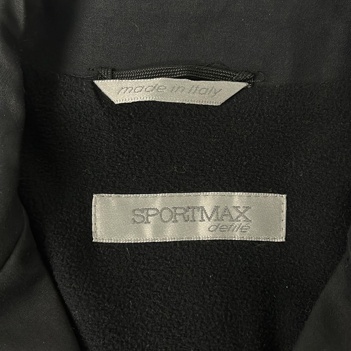 SPORTMAX(スポーツマックス) コート サイズ38 M レディース - 黒 長袖  