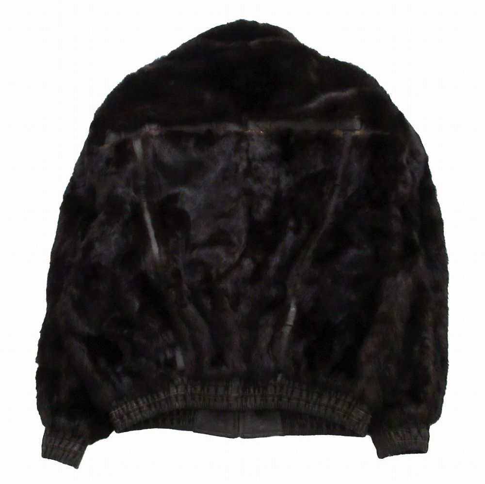 louis feraud ルイフェロー ミンクファー 本毛皮 リアルファー ジップ