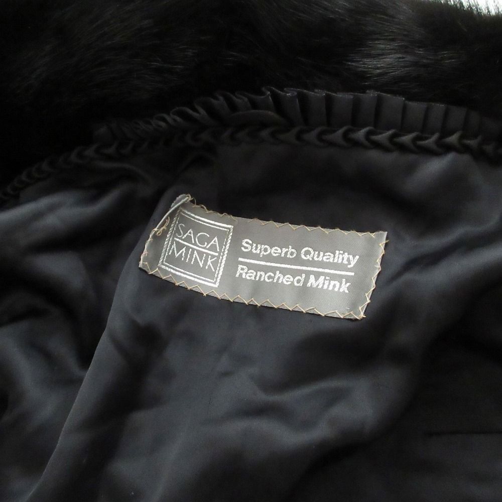 極美品✨ザカミンク　ミンクファー　ポンチョ　ジャケット　めだかボックス様 半額 会員価格適用外】ミンク編みこみファーポンチョ(MP4140) 毛皮