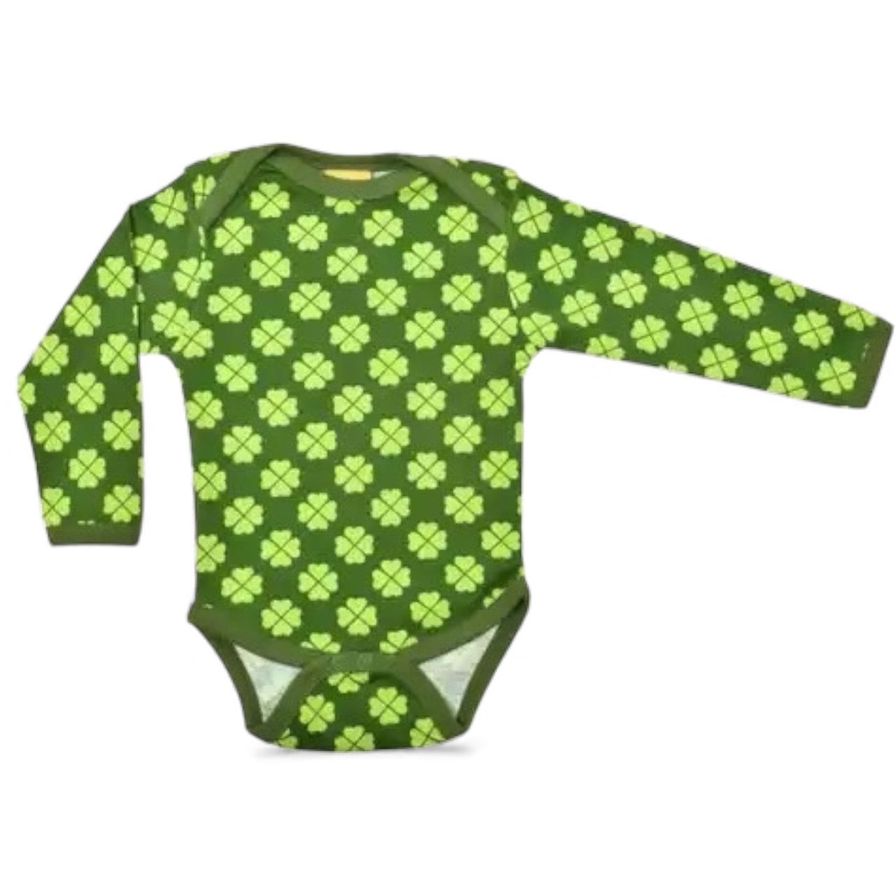 DUNS SWEDEN clover treetop green Taping Long Sleeve Lap neck Body 