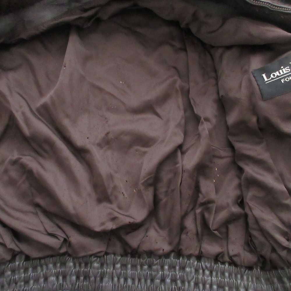 louis feraud ルイフェロー ミンクファー 本毛皮 リアルファー ジップ