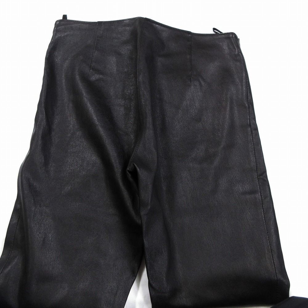 DROME ドローム ラムレザー パンツ ボトムス ブラック サイズM DPD1010
