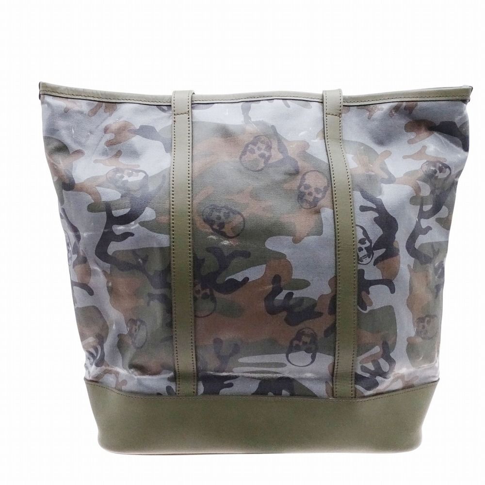 lucien pellat-finet ルシアン ペラフィネ カモフラ スカル トート