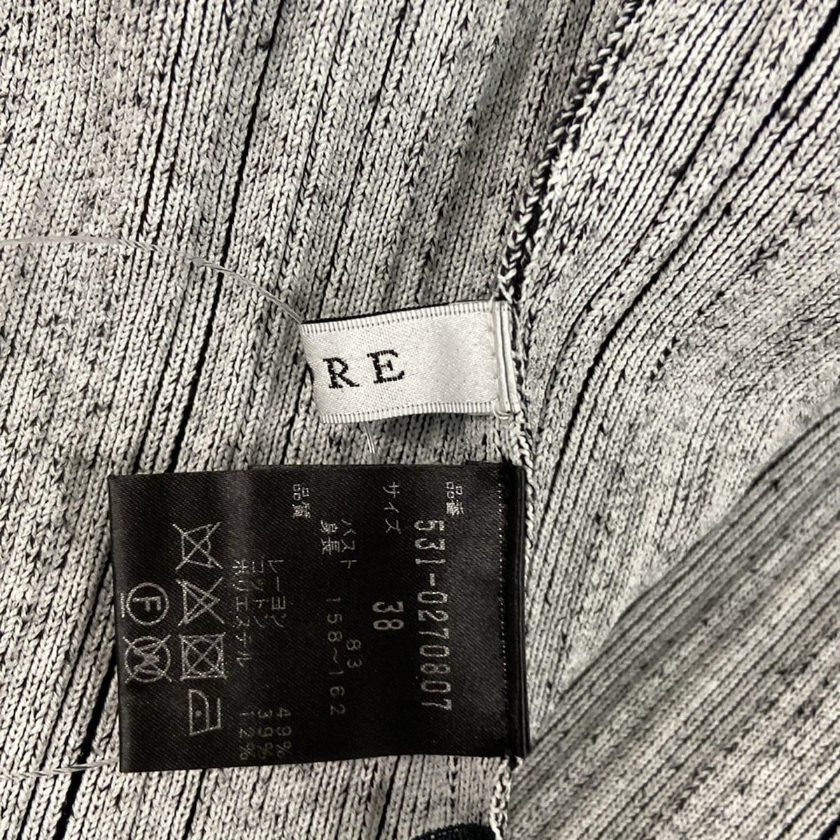 ADORE(アドーア) ワンピース サイズ38 M レディース美品 - 黒×ライト