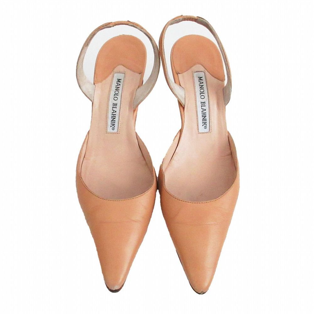 MANOLO BLAHNIK マノロブラニク ポインテッドトゥ スリングバック