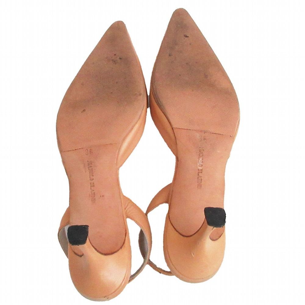 MANOLO BLAHNIK マノロブラニク ポインテッドトゥ スリングバック