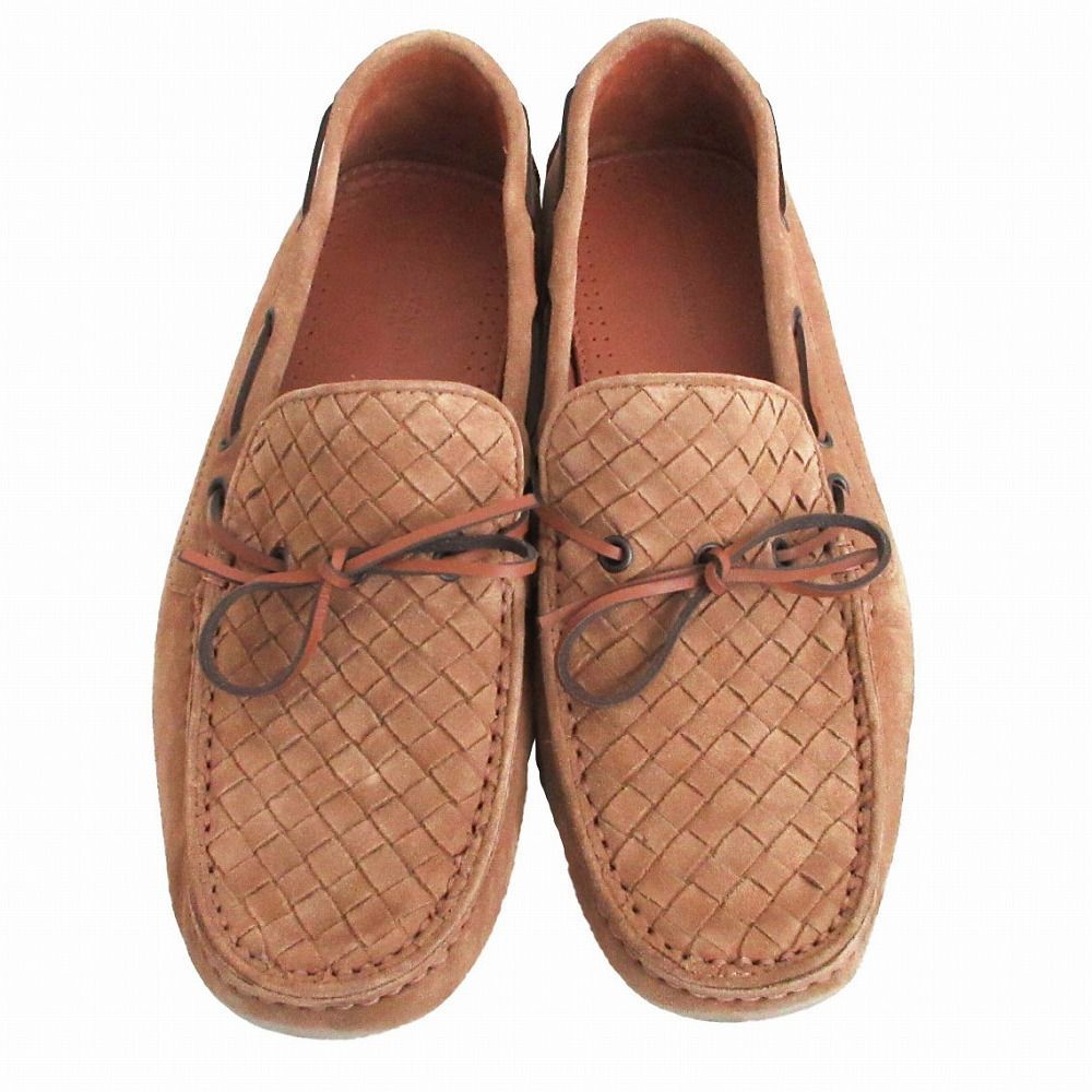 BOTTEGA VENETA ボッテガヴェネタ スエード イントレチャート デッキ