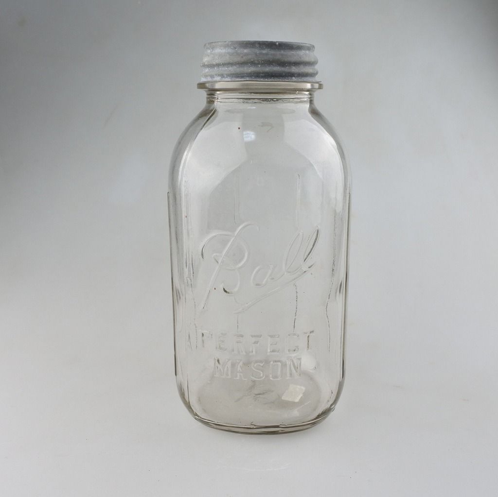 ビンテージ】1933～1962年製造 Ballメイソンジャー／保存瓶_C - メルカリ