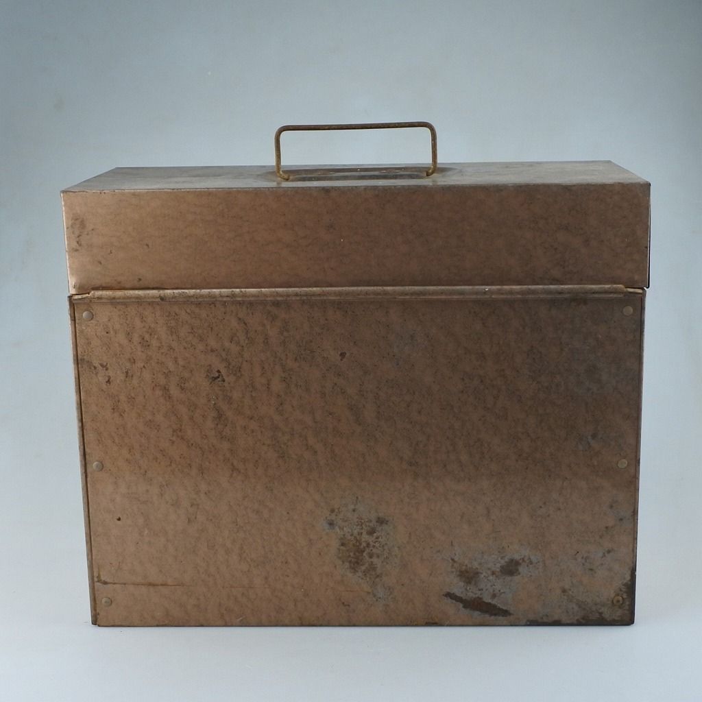 ビンテージ】1950～1970年代頃 アメリカ「File-A-Way」収納ボックス