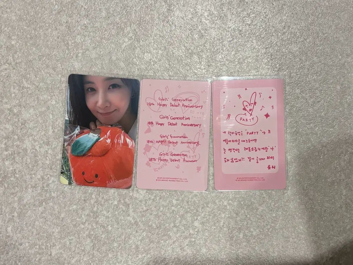 GIRLS' GENERATION(少女時代・SNSD) 18周年 トレカ - メルカリ