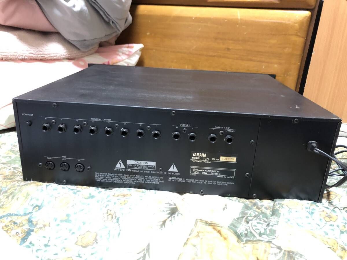 YAMAHA ヤマハ TG77 音源モジュール トーンジェネレーター - メルカリ