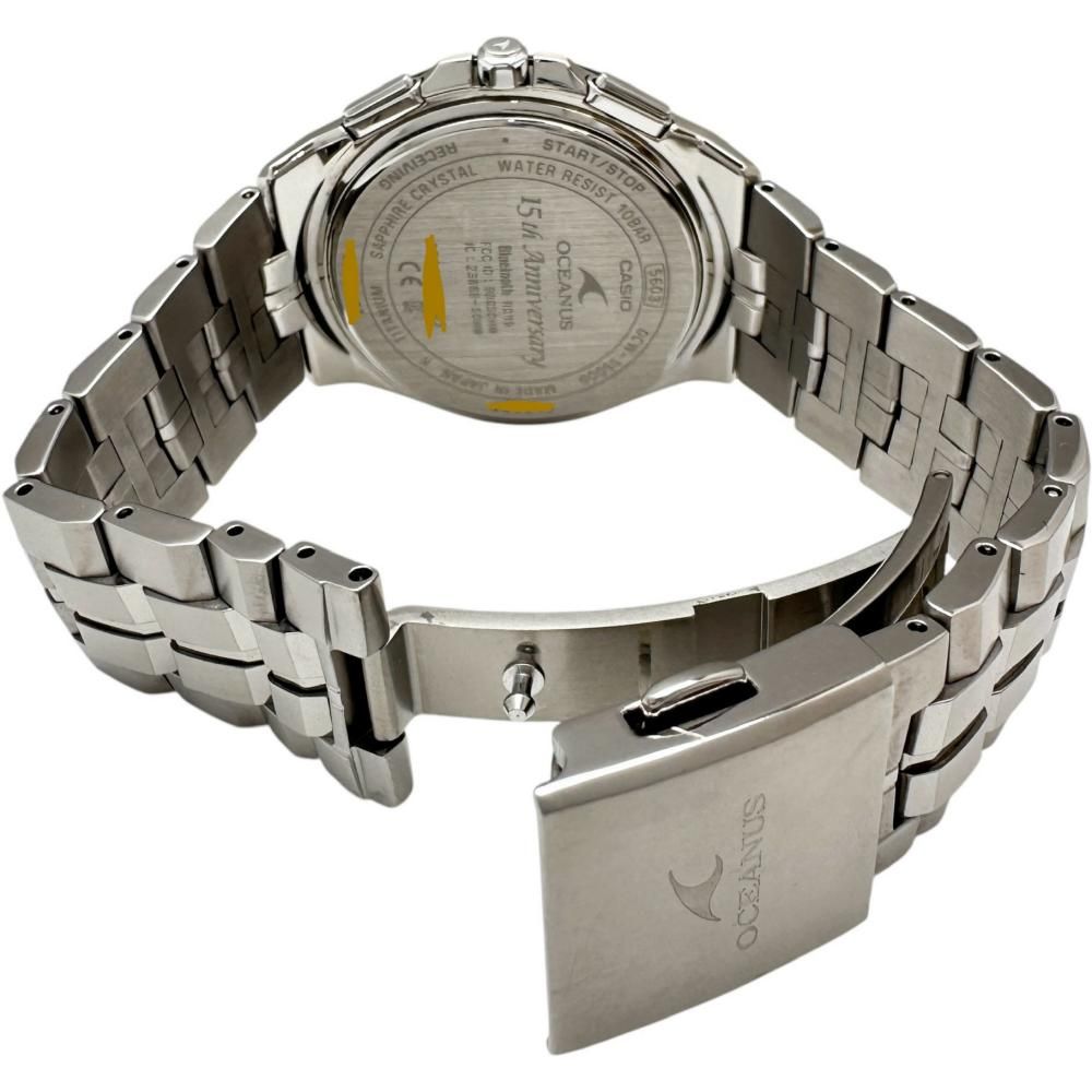 カシオ 腕時計 オシアナス マンタ チタン ソーラー電池 中古品 (27065) カシオ 腕時計 オシアナス マンタ チタン ソーラー電池 中古品 (27065