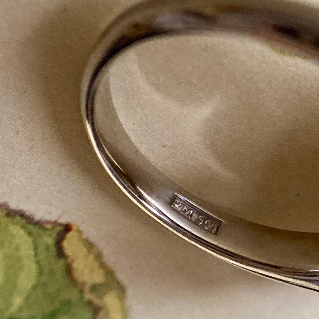 昭和初期 pm900 白蝶パール ダイヤモンド 昭和レトロ 指輪 リング