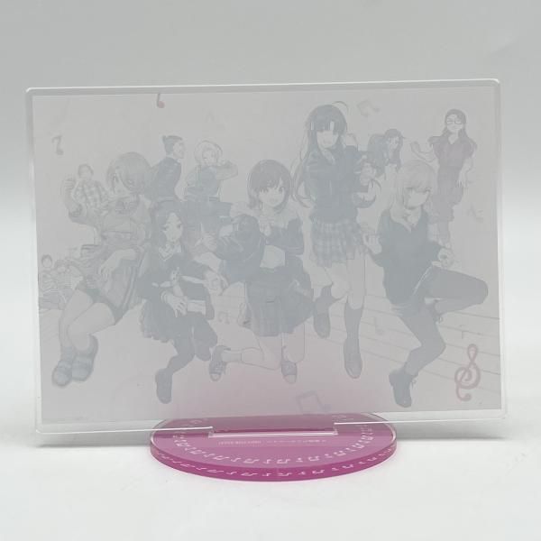 現状渡 ガールズバンドクライ Blu ray DVD Vol 1 豪華 版 ブックス 単巻 特典 アクリルスタンド 集合絵柄 ガルクラ 17