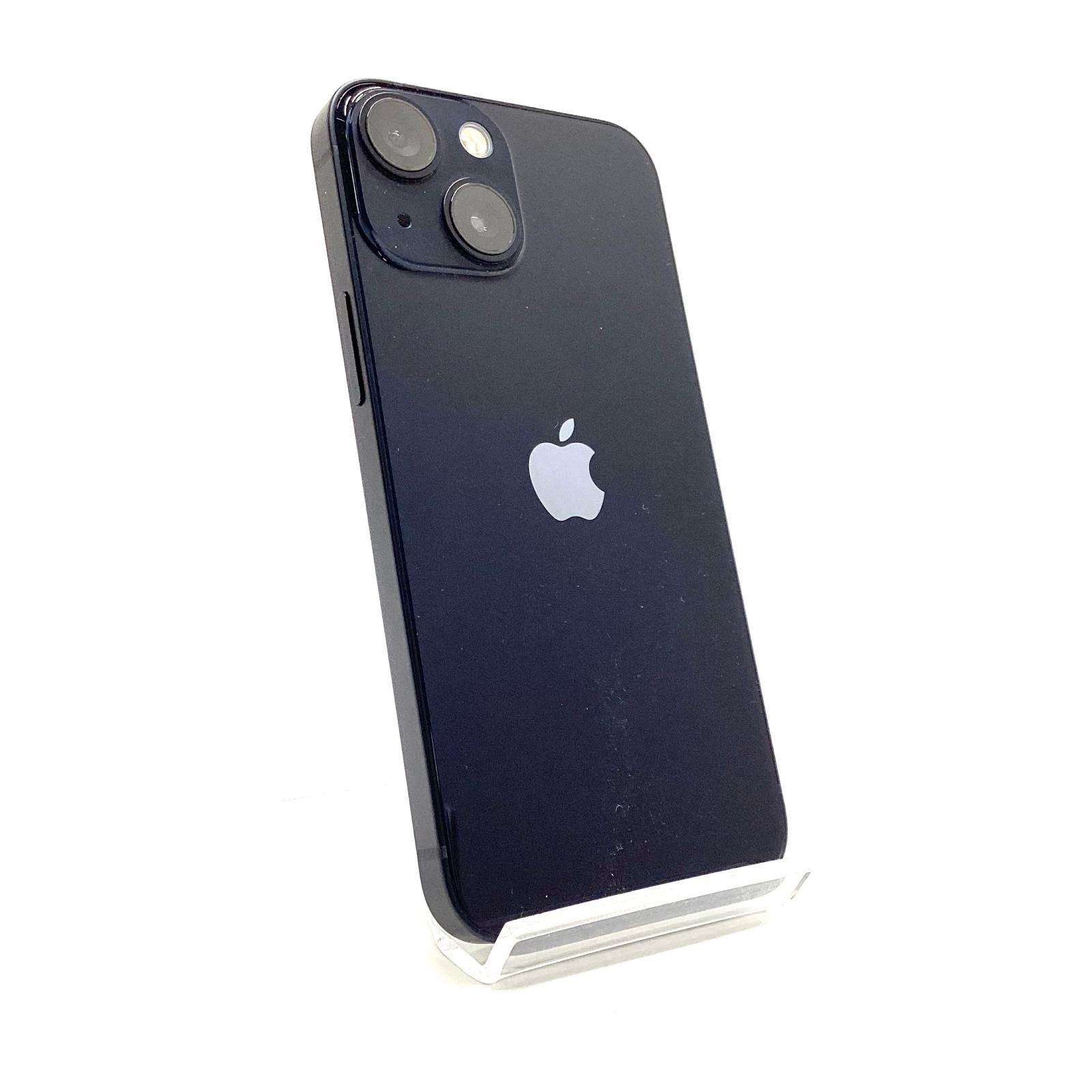 【美品】iphone13mini 128gbミッドナイト/動作確認済 iPhone 13 mini 128GB ミッドナイト au SIMフリー 美品 動作確認済 100