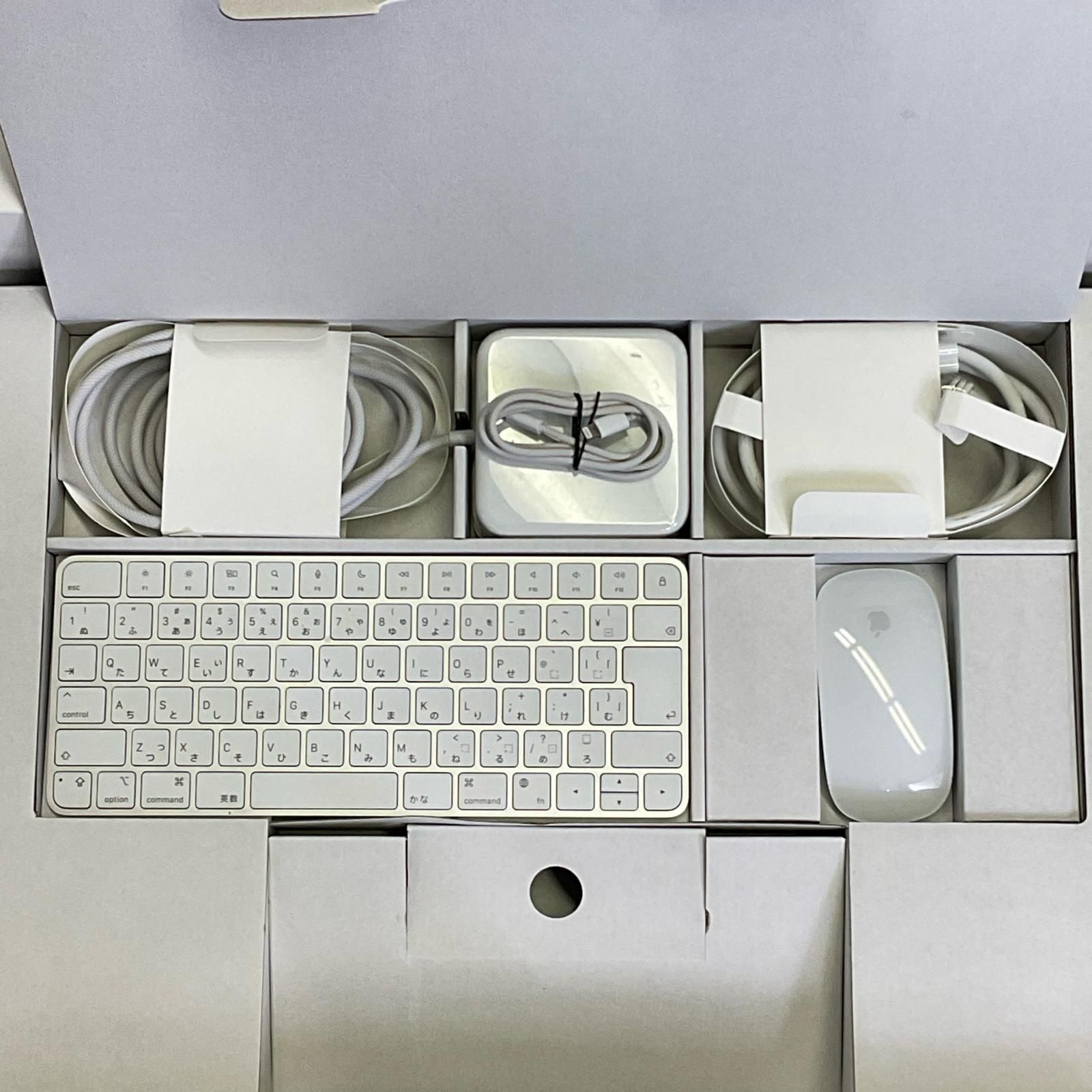 全額返金保証】【最速発送】Apple iMac 24インチ M1 8コア 8GB SSD