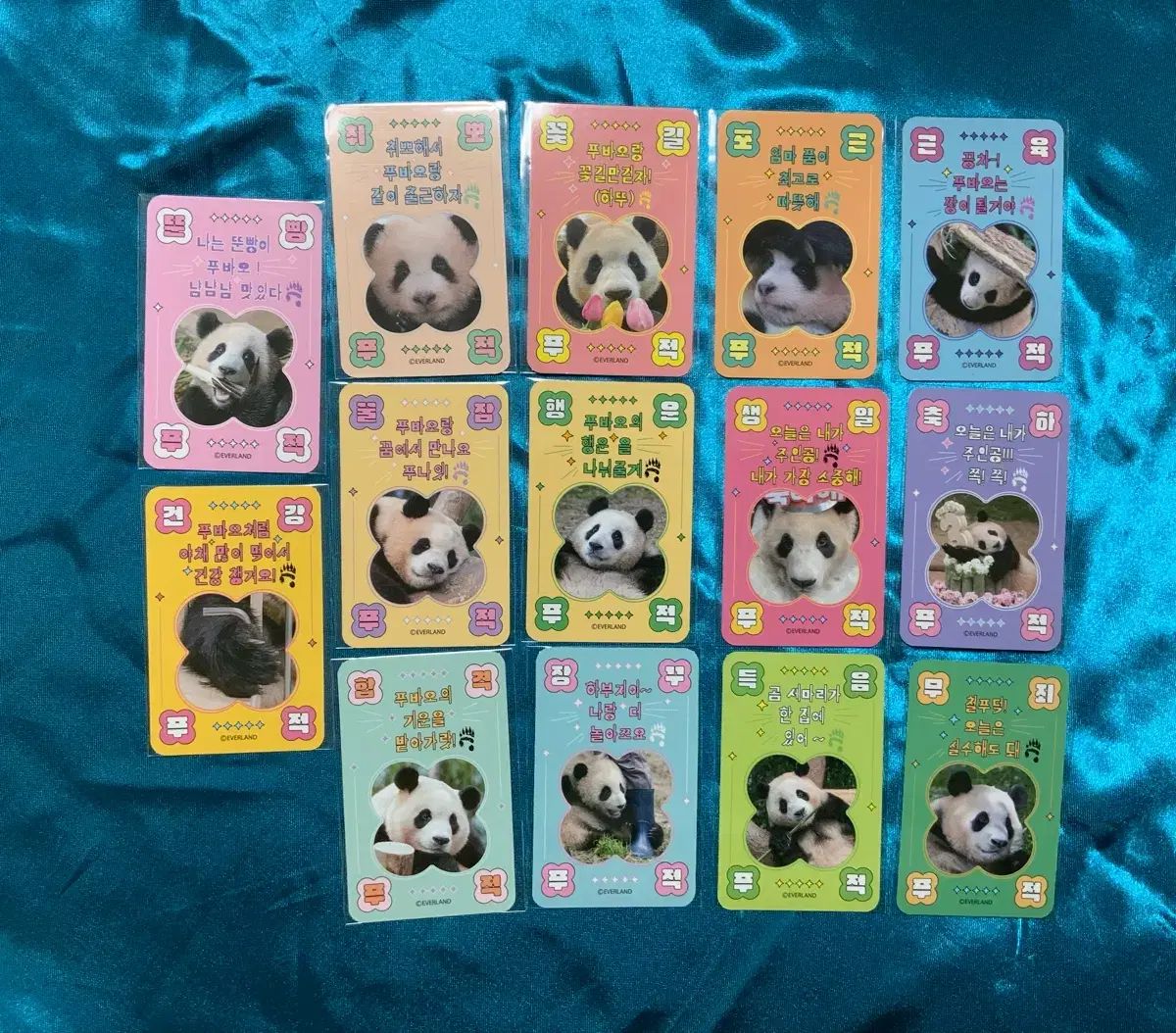 プーバオ シーズンズグリーティング プーカード 14種