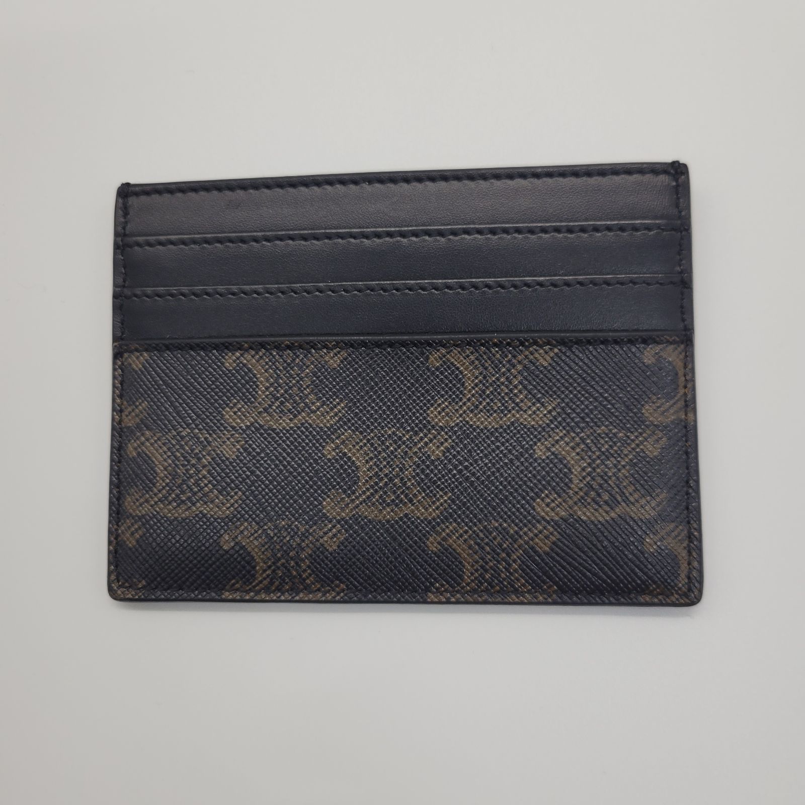 CELINE セリーヌ カードケース ブラック レザー 名刺入れ 中古 - メルカリ