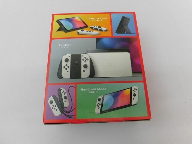 品 ゲーム Nintendo switch ニンテンドースイッチ 本体 有機ELモデル ホワイト 動作品 き