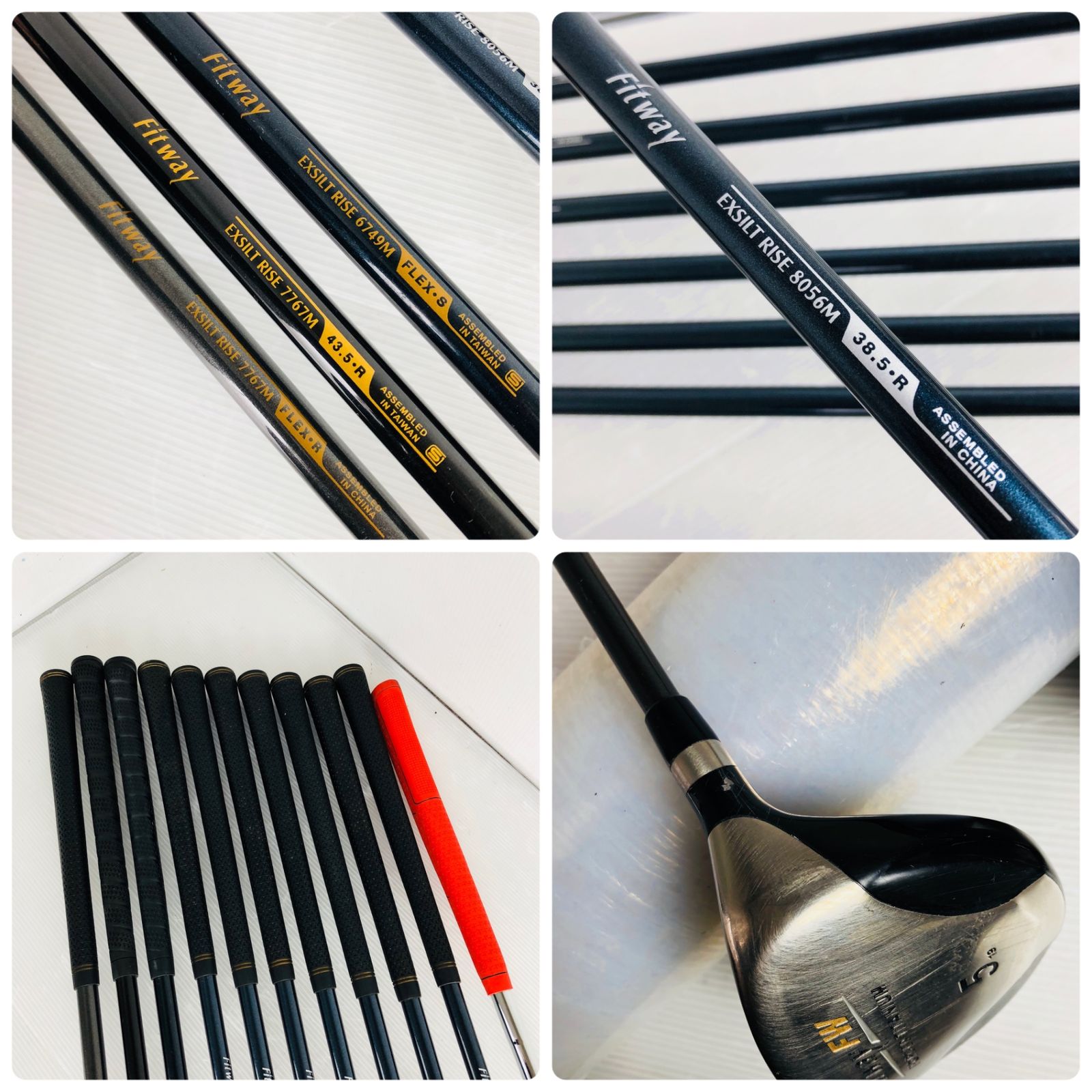 Fitway フィットウェイ MIZUNO ミズノ メンズ ゴルフ クラブ セット