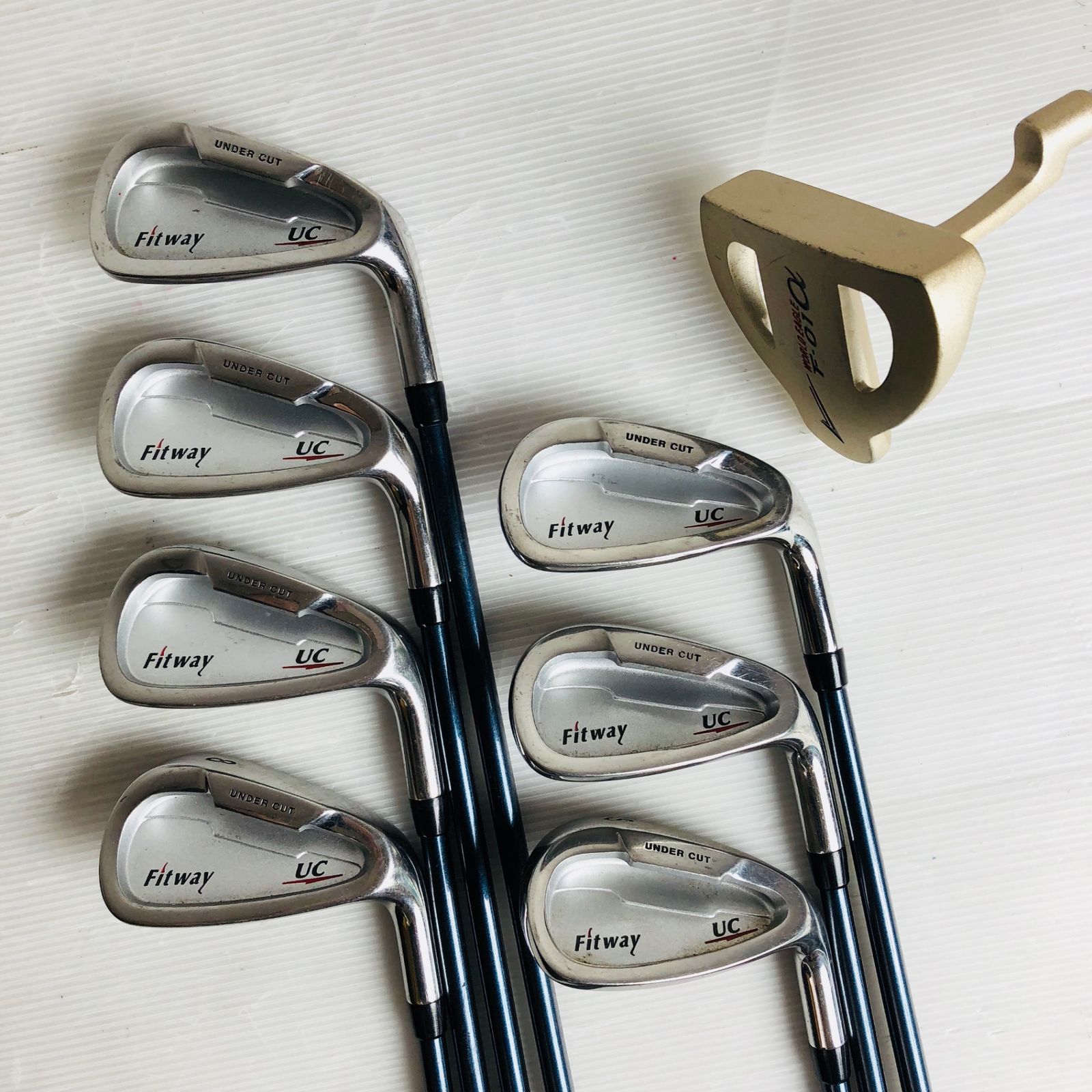 ゴルフクラブ　メンズセット　初心者　フィットウェイ　フォージド　入門　N2062 Fitway フィットウェイ MIZUNO ミズノ メンズ ゴルフ クラブ セット