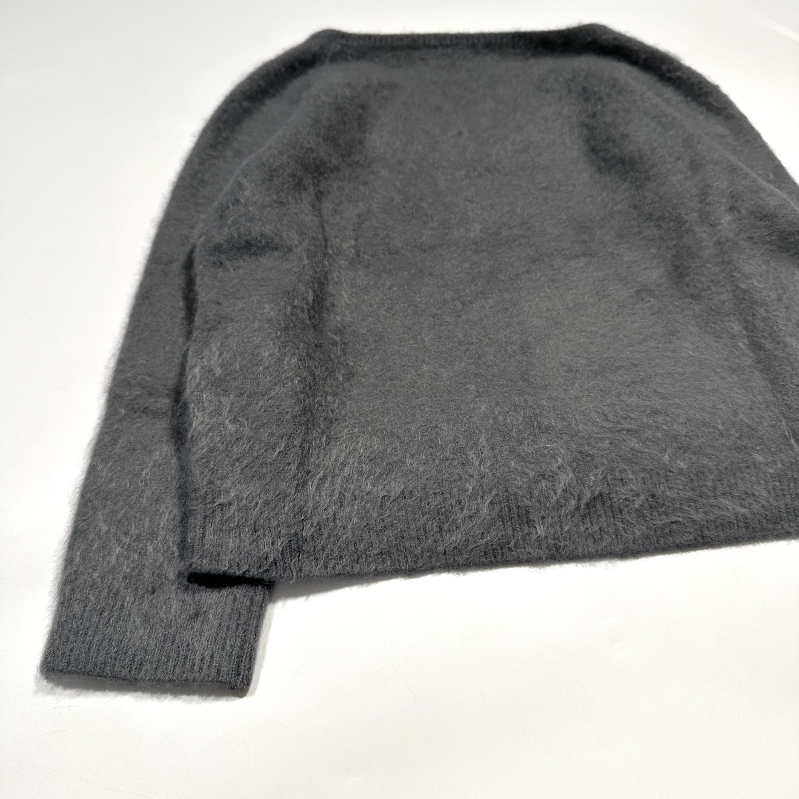 Drawer ドゥロワー カシミヤ混クルーネックニット 上質素材で長く