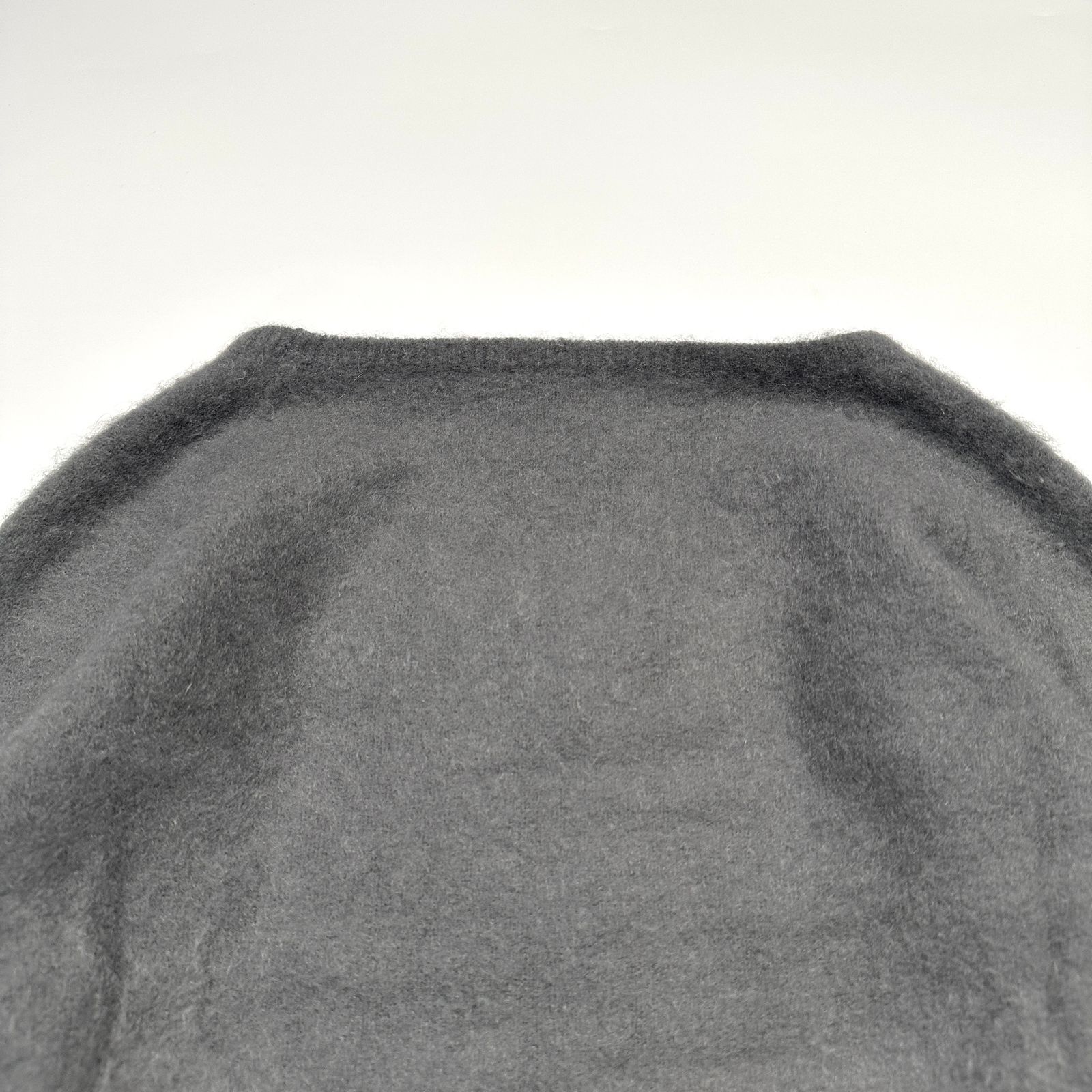 Drawer ドゥロワー カシミヤ混クルーネックニット 上質素材で長く