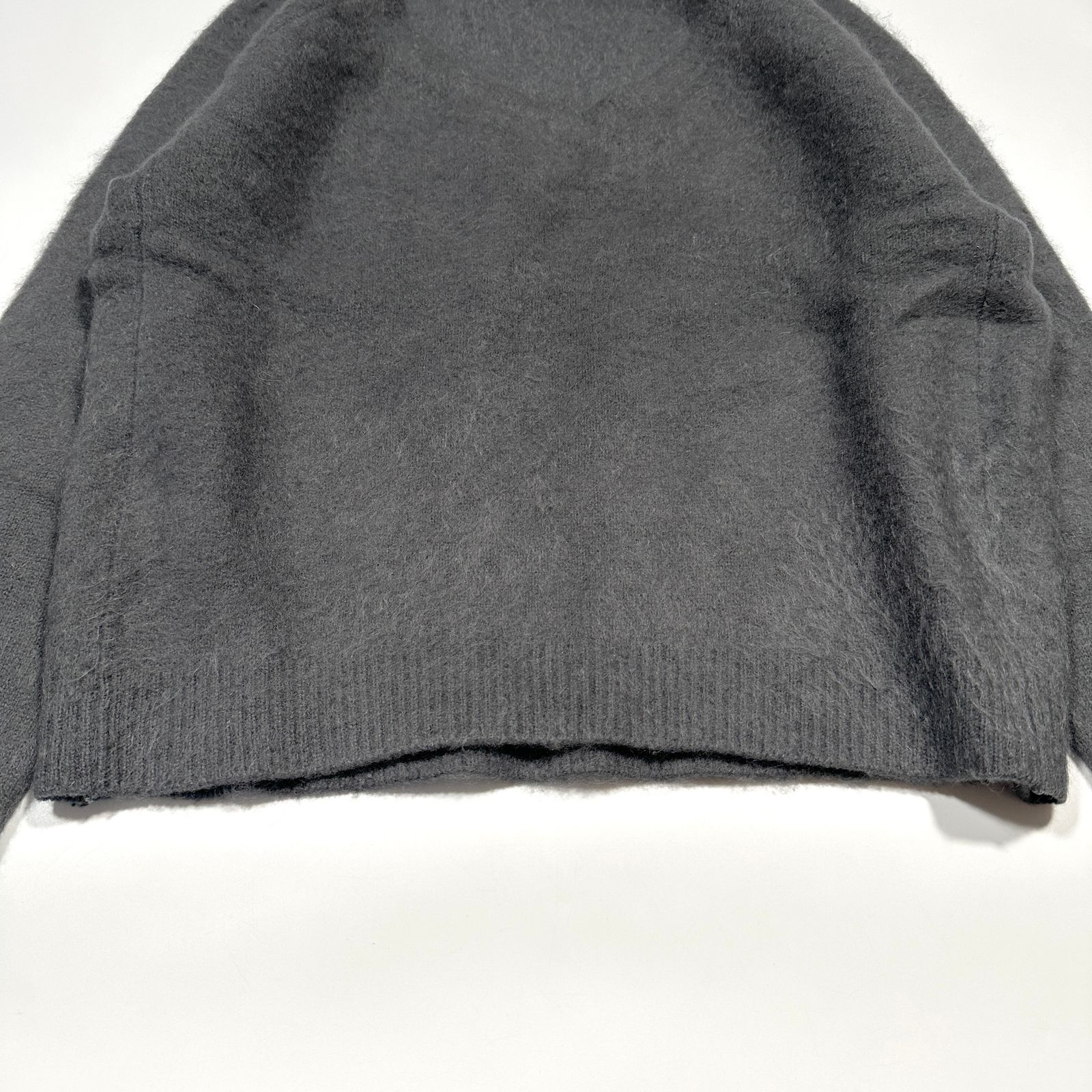 Drawer ドゥロワー カシミヤ混クルーネックニット 上質素材で長く