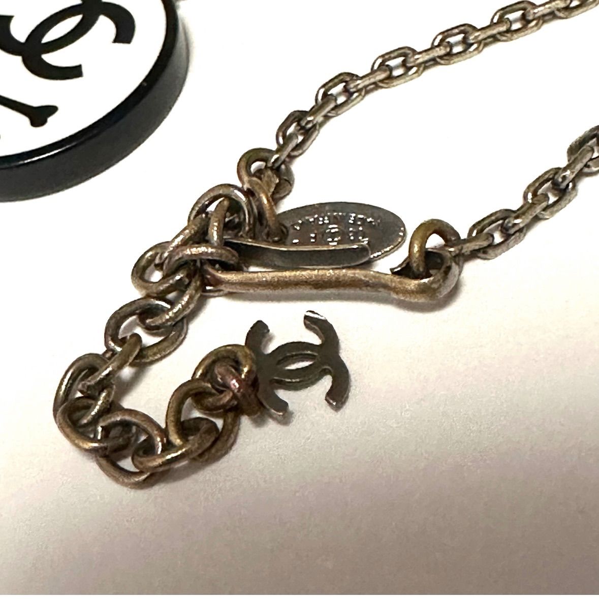 シャネル CHANEL ネックレス ココマーク ロゴ ドクロ 骨 ボーン シャネル CHANEL ネックレス ココマーク ロゴ ドクロ 骨 ボーン