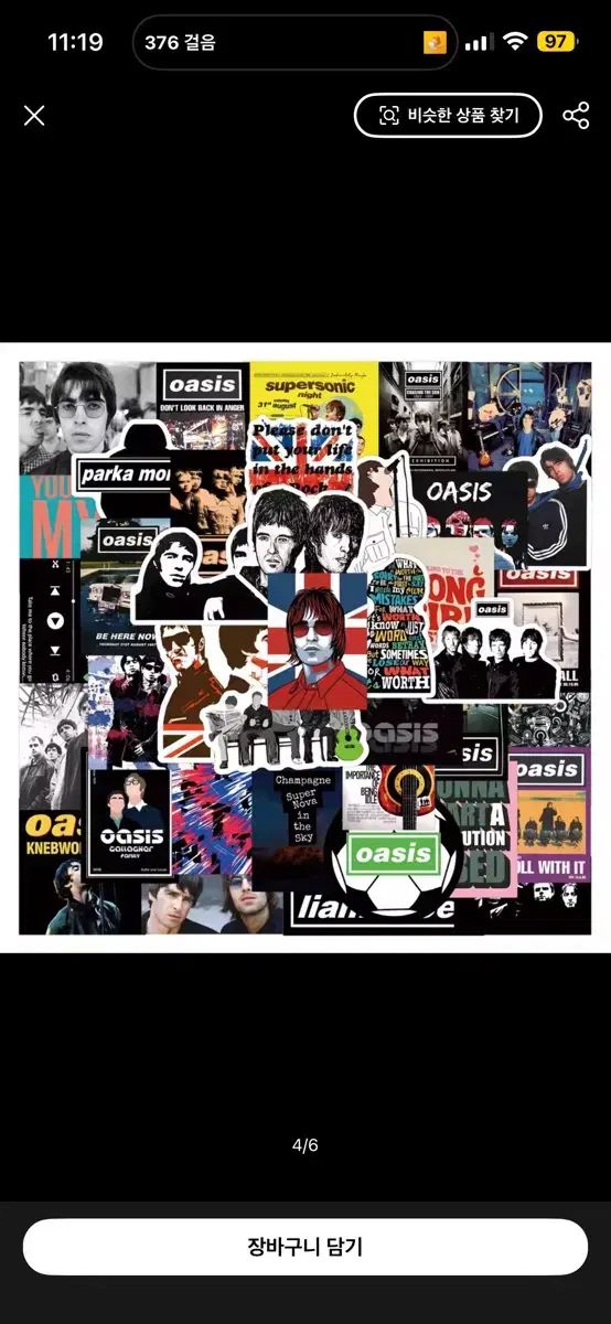  OASIS オアジス ステッカー 50 PCS その他 タレントグッズ