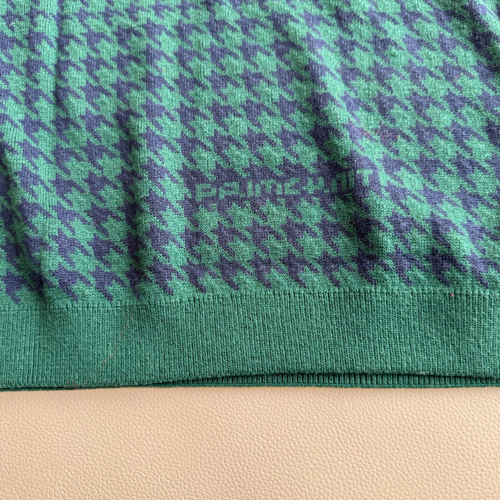 adidas Golf アディダスゴルフ PRIMEKNIT セットアップ M 千鳥格子