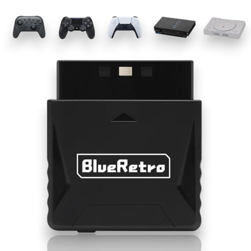 [Fast Shipping] [K & SGAMER] PS2/PS1 Converter Compatible with the Latest Controllers (PS5, PS4, PS3, Switch Pro Controller, Xbox) (Black) 0dbba9b0