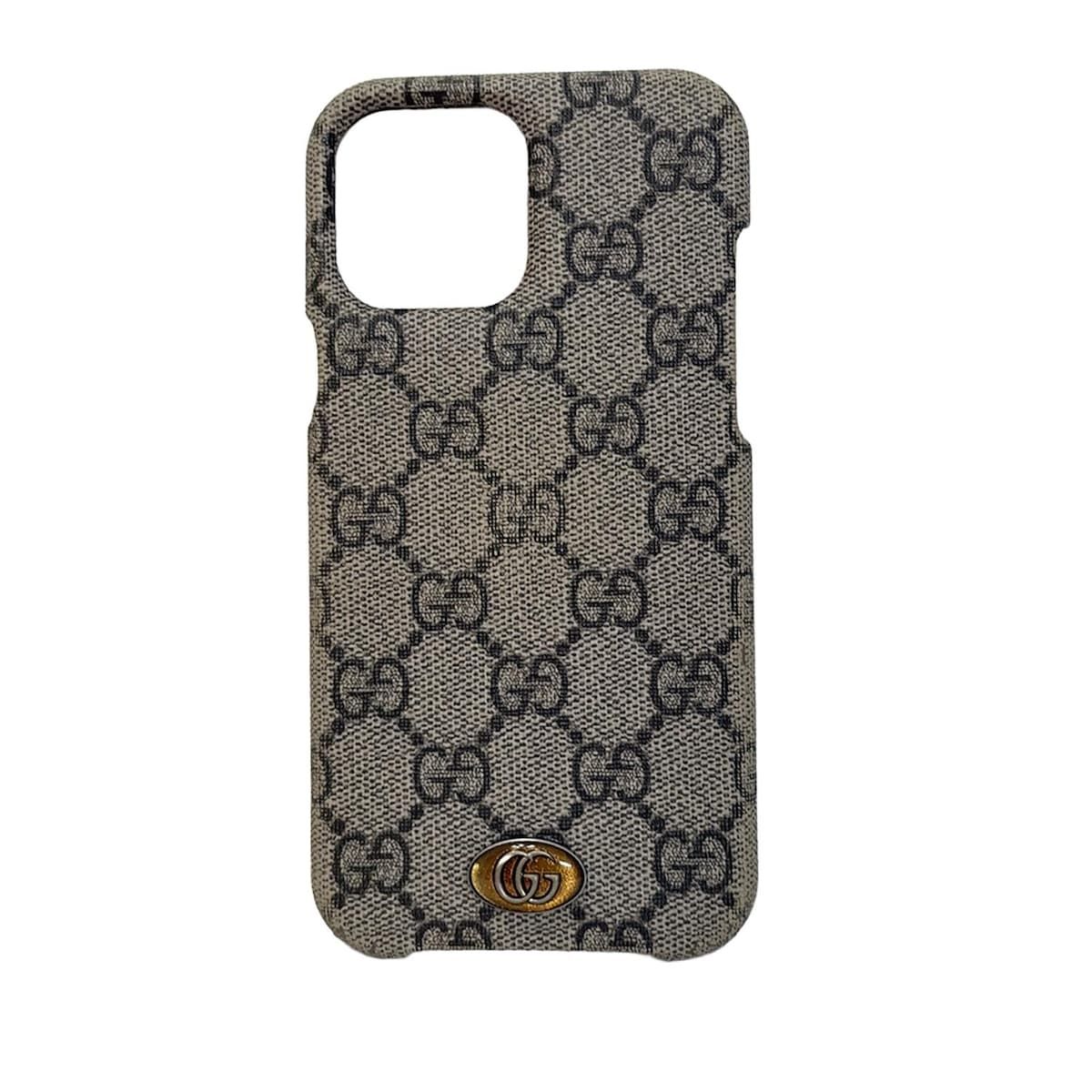 GUCCI(グッチ) 携帯電話ケース オフィディア 701331 ベージュ