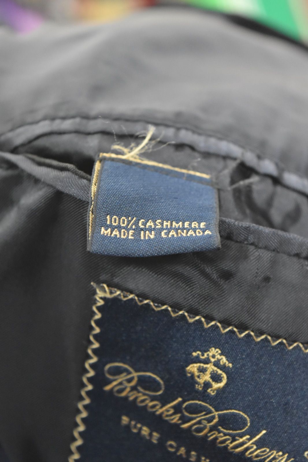 ロロピアーナ ブルックスブラザーズ カシミヤ100% テーラード