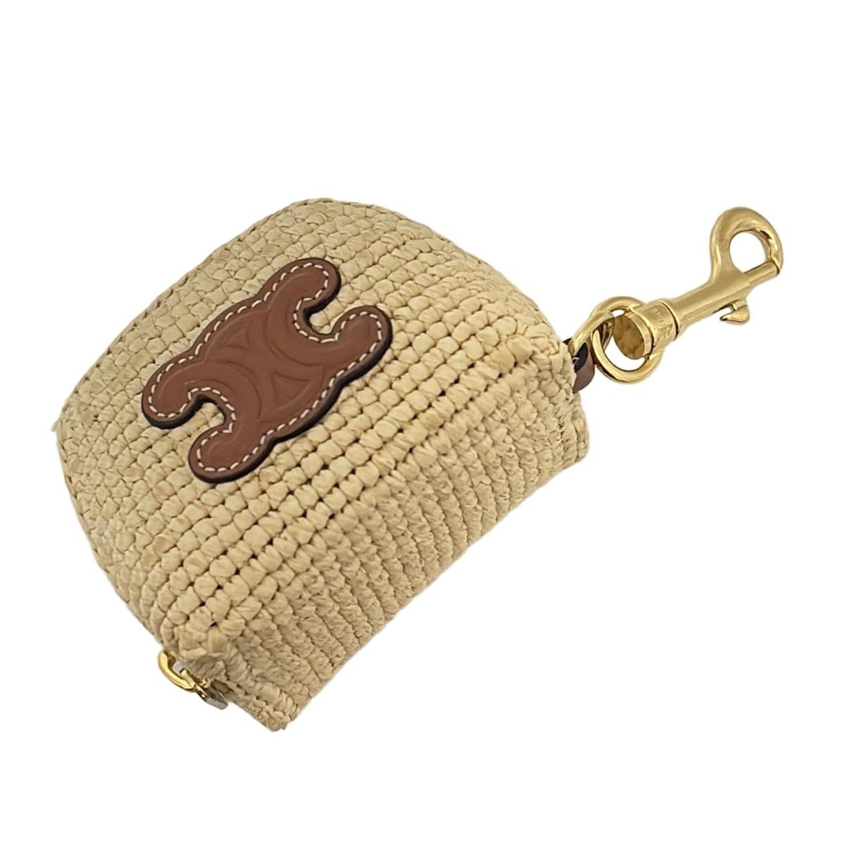 mai　セリーヌ　トリオンフ　チャーム　キーホルダー 国内発【CELINE】可愛い♪トリオンフ キーリング/チャーム (CELINE