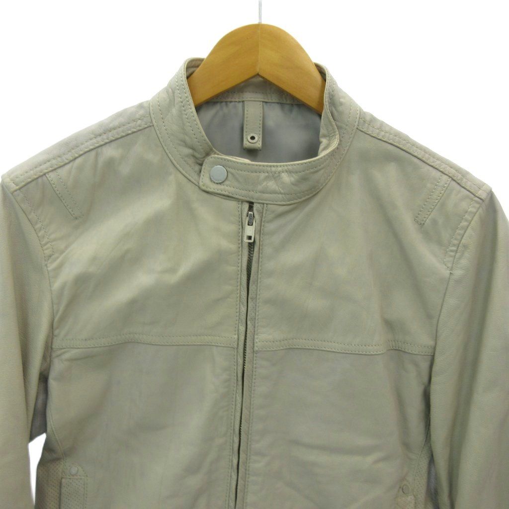 ジョセフオム JOSEPH HOMME レザージャケット スイングトップ