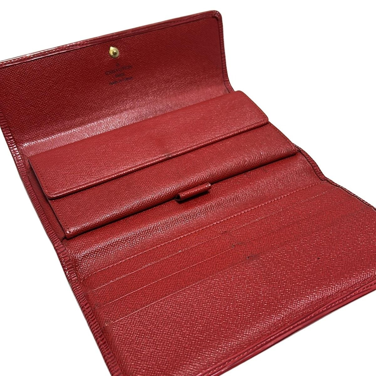 ルイヴィトン　エピ　ポルトトレゾール　インターナショナル　長財布　レッド 楽天市場】【財布】LOUIS VUITTON ルイ ヴィトン エピ ポルト