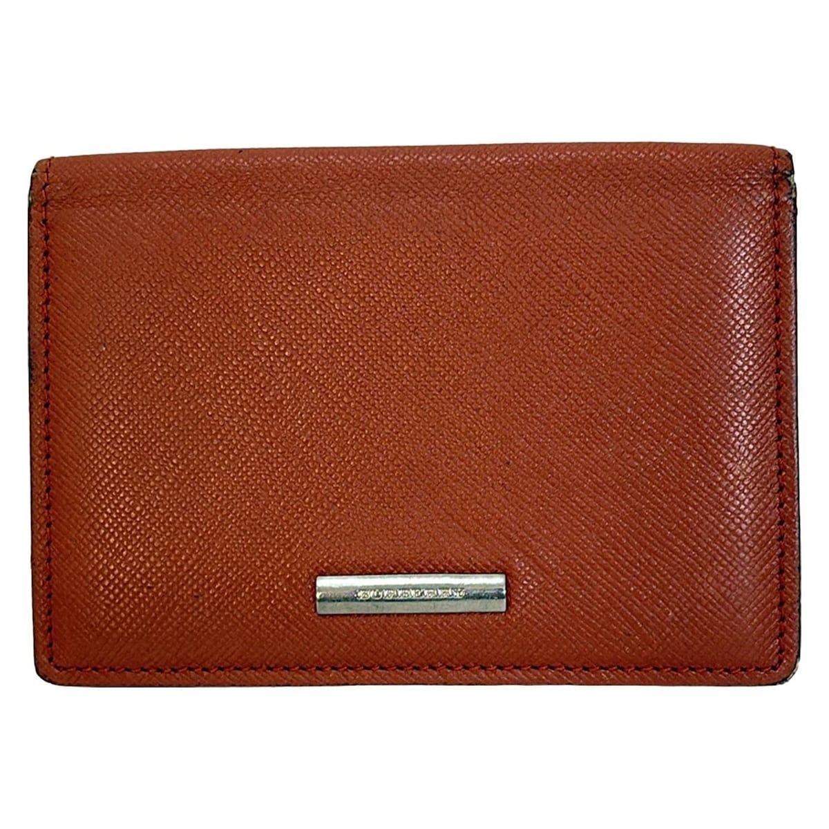 BURBERRY/Burberry(バーバリー) 名刺入れ - ブラウン パスケース付き