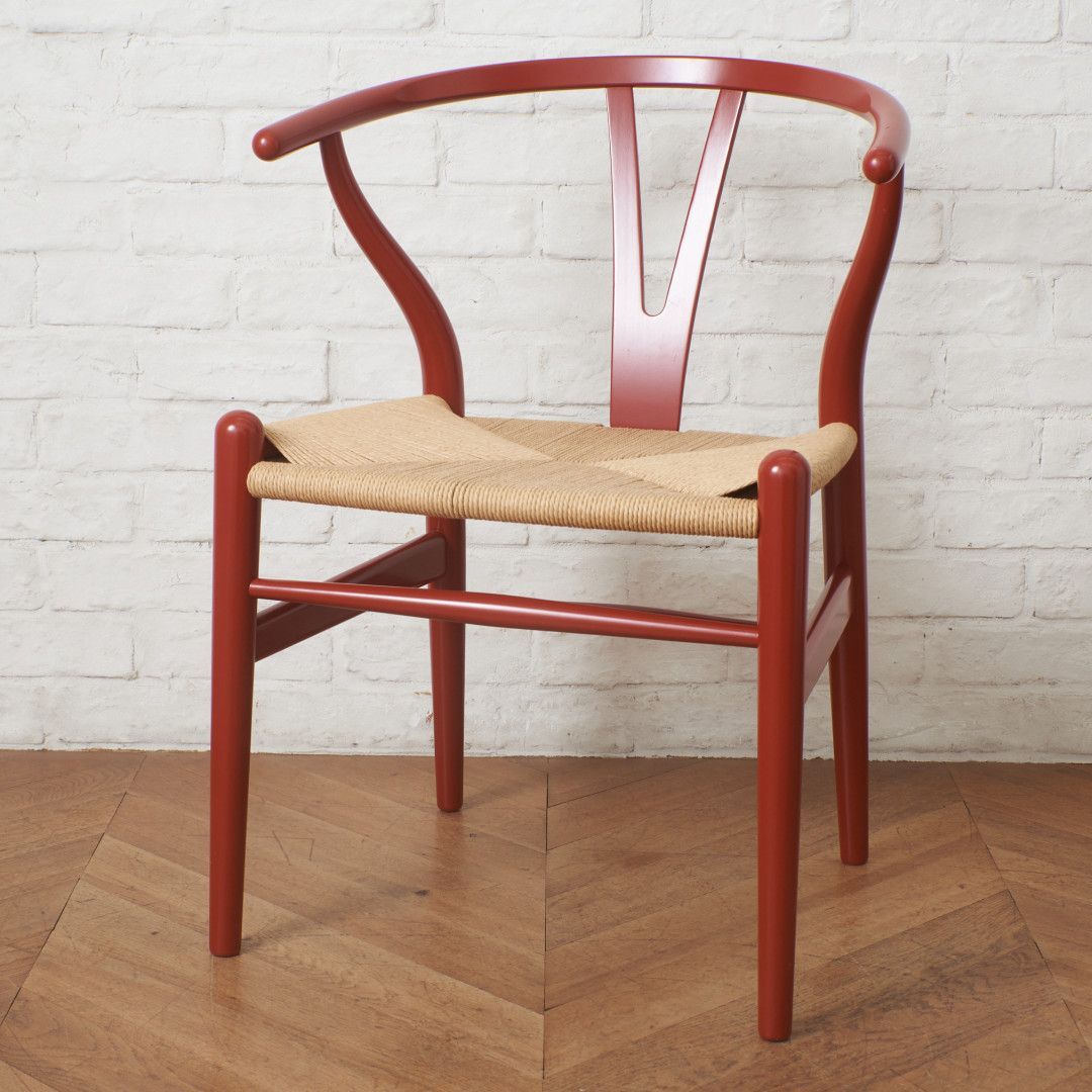 【正規品】 Yチェア　カールハンセン　レッド カールハンセン&サン Yチェア オレンジレッド Carlhansen&Son CH24