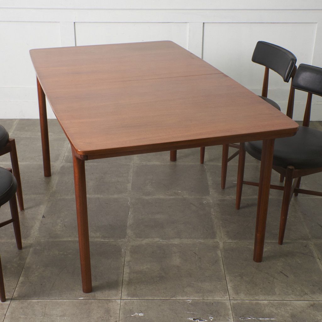 A.H. McINTOSH ヴィンテージ レクタングル ダイニングテーブル 二段階