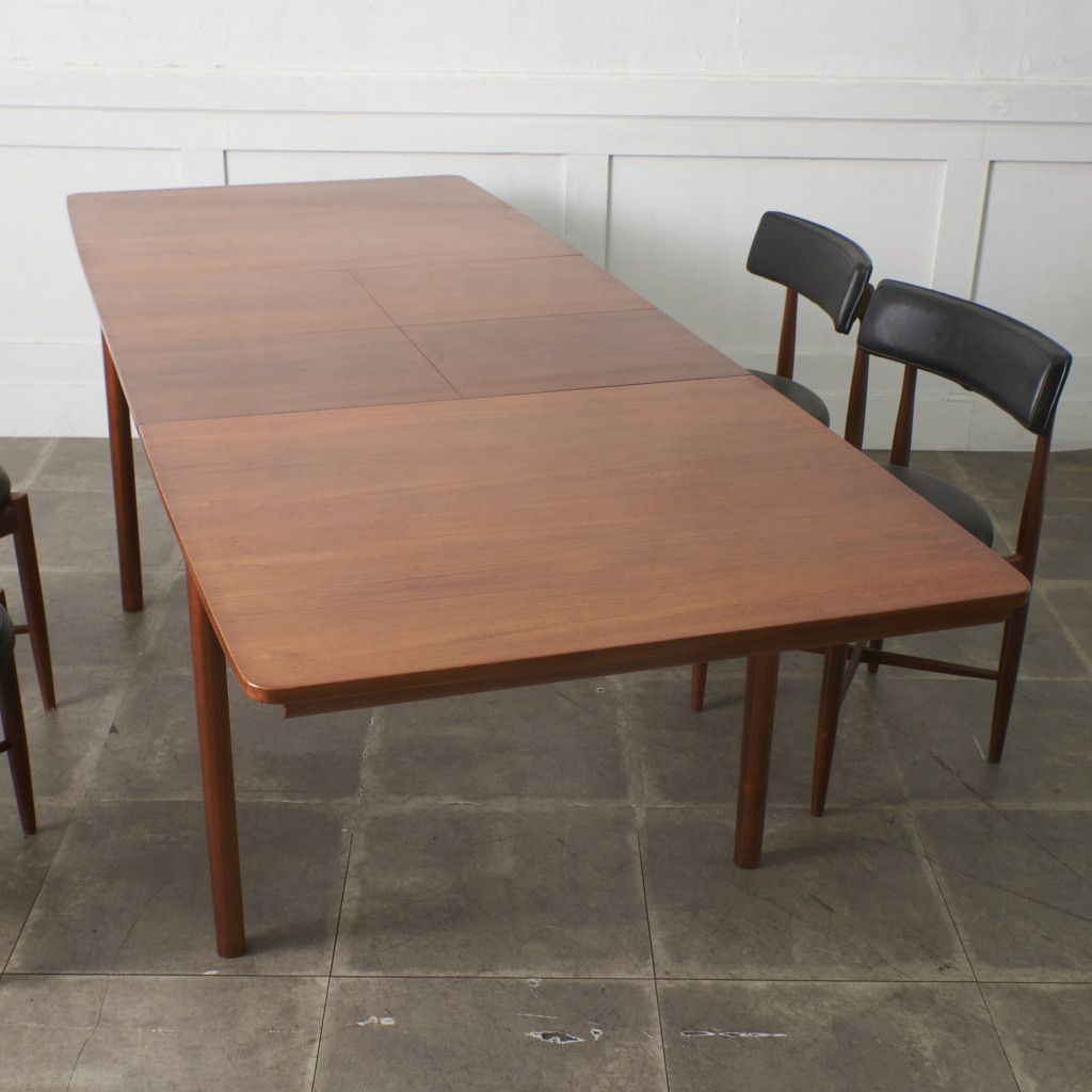 A.H. McINTOSH ヴィンテージ レクタングル ダイニングテーブル 二段階