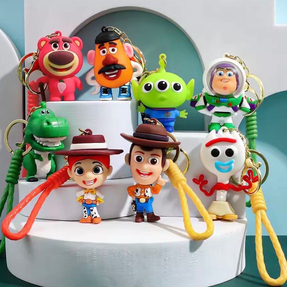 トイストーリー レックス キーホルダー ストラップ - メルカリ