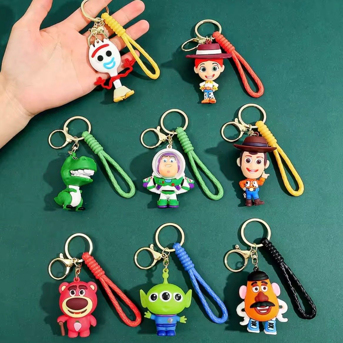 トイストーリー レックス キーホルダー ストラップ - メルカリ