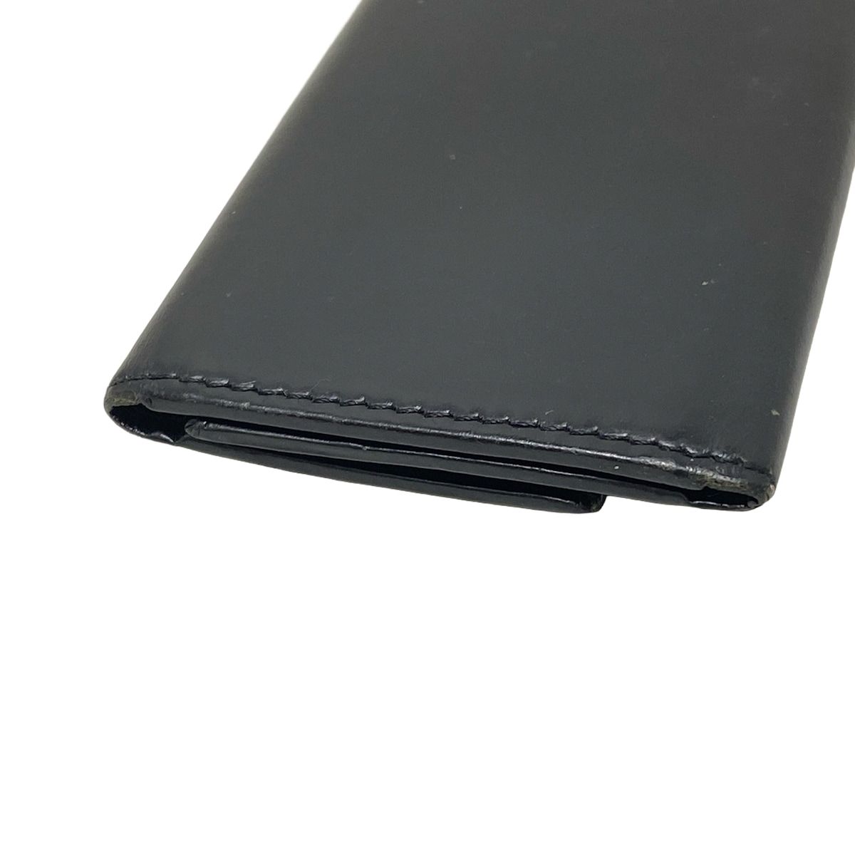 PRADA(プラダ) キーケース - 黒 6連フック レザー - メルカリ