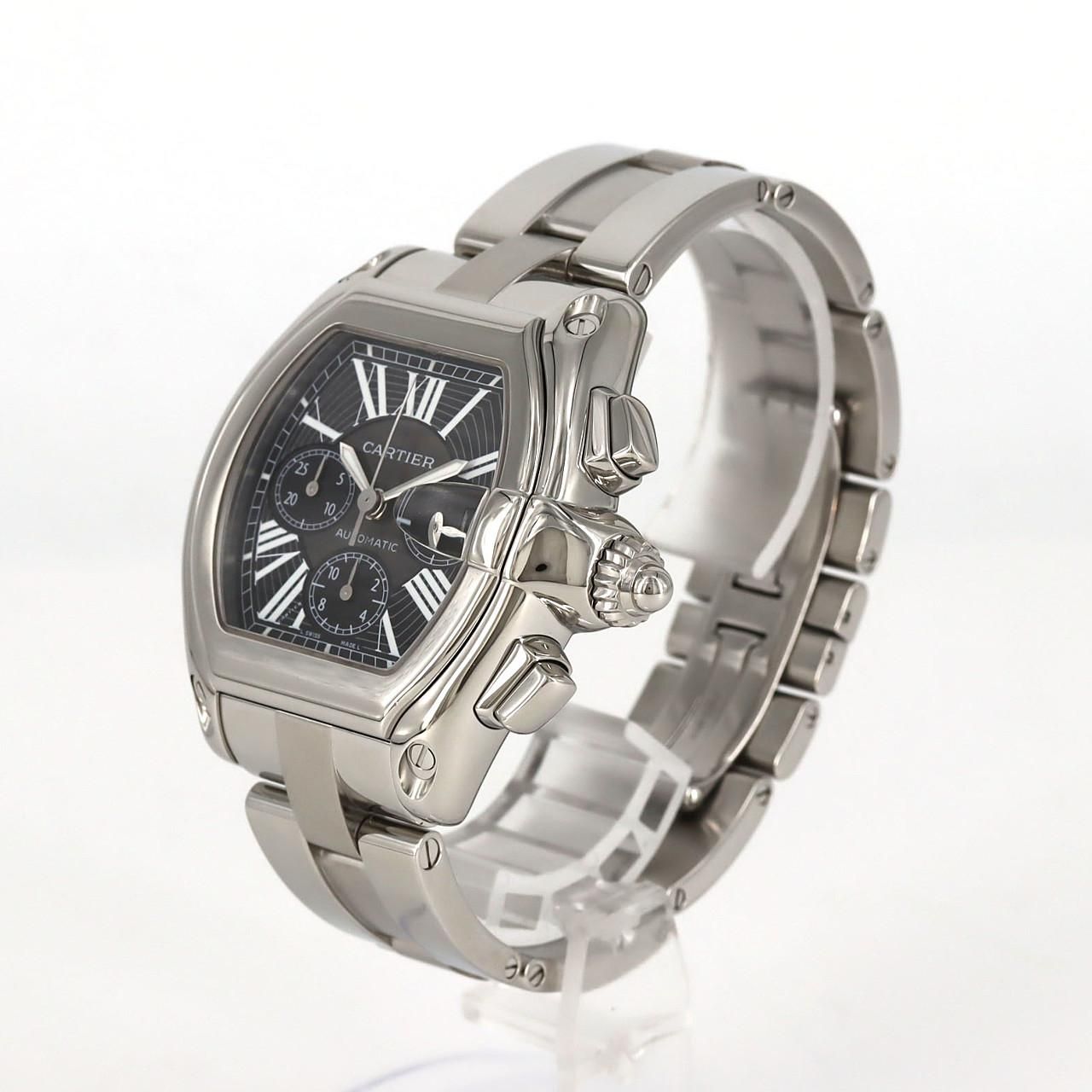 カルティエ ロードスタークロノグラフXL W62020X6 SS 自動巻 - メルカリ